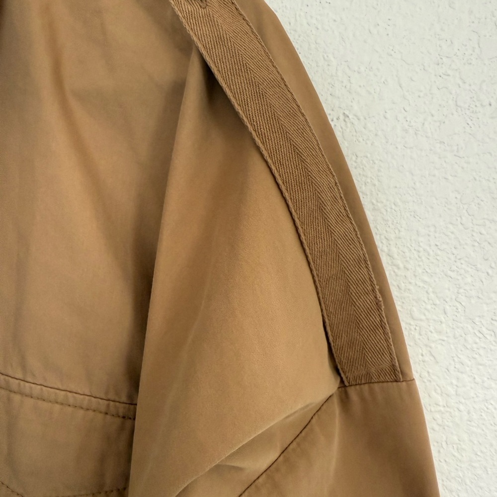 Zara Basic Camel Shirt Jacket - image 5